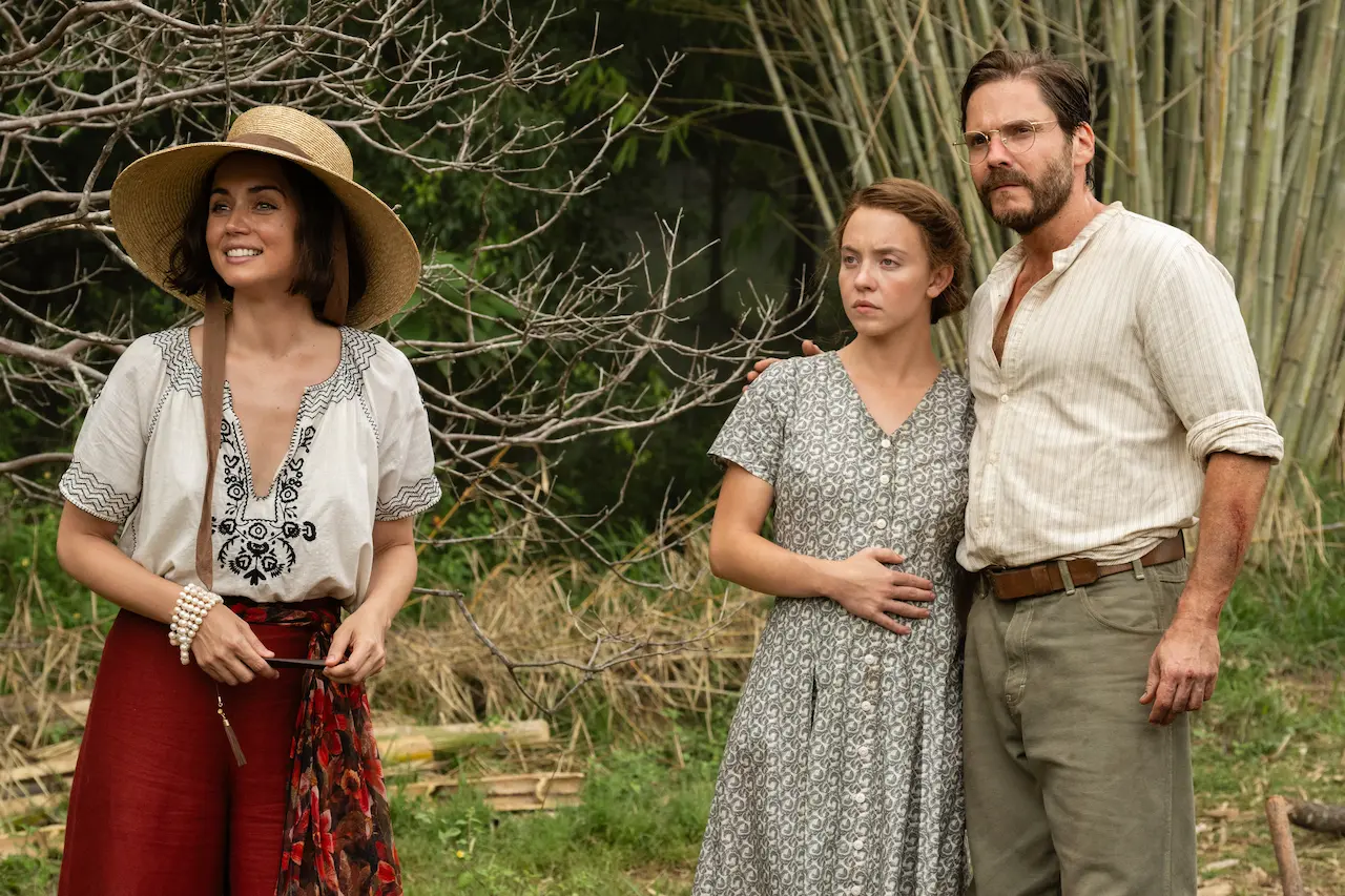 Ana de Armas, Sidney Sweeney e Daniel Bruhl in Eden