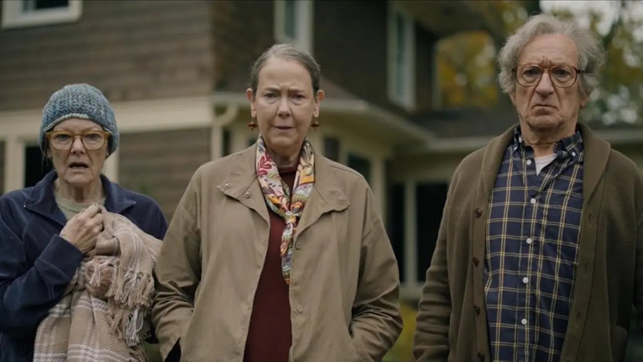 Ben Kingsley, Harriet Sansom Harris e Jane Curtin in Jules
