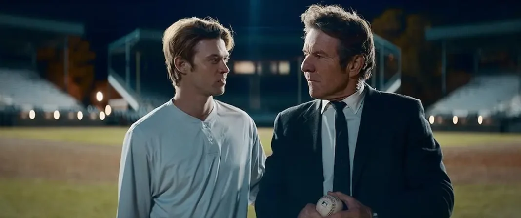 Dennis Quaid e Colin Ford in The Hill