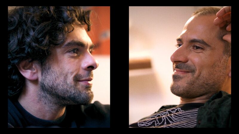 Di noi 4 - In foto a sinistra Giamma (Giovanni Anzaldo) e a destra Pier (Elio D’Alessandro).