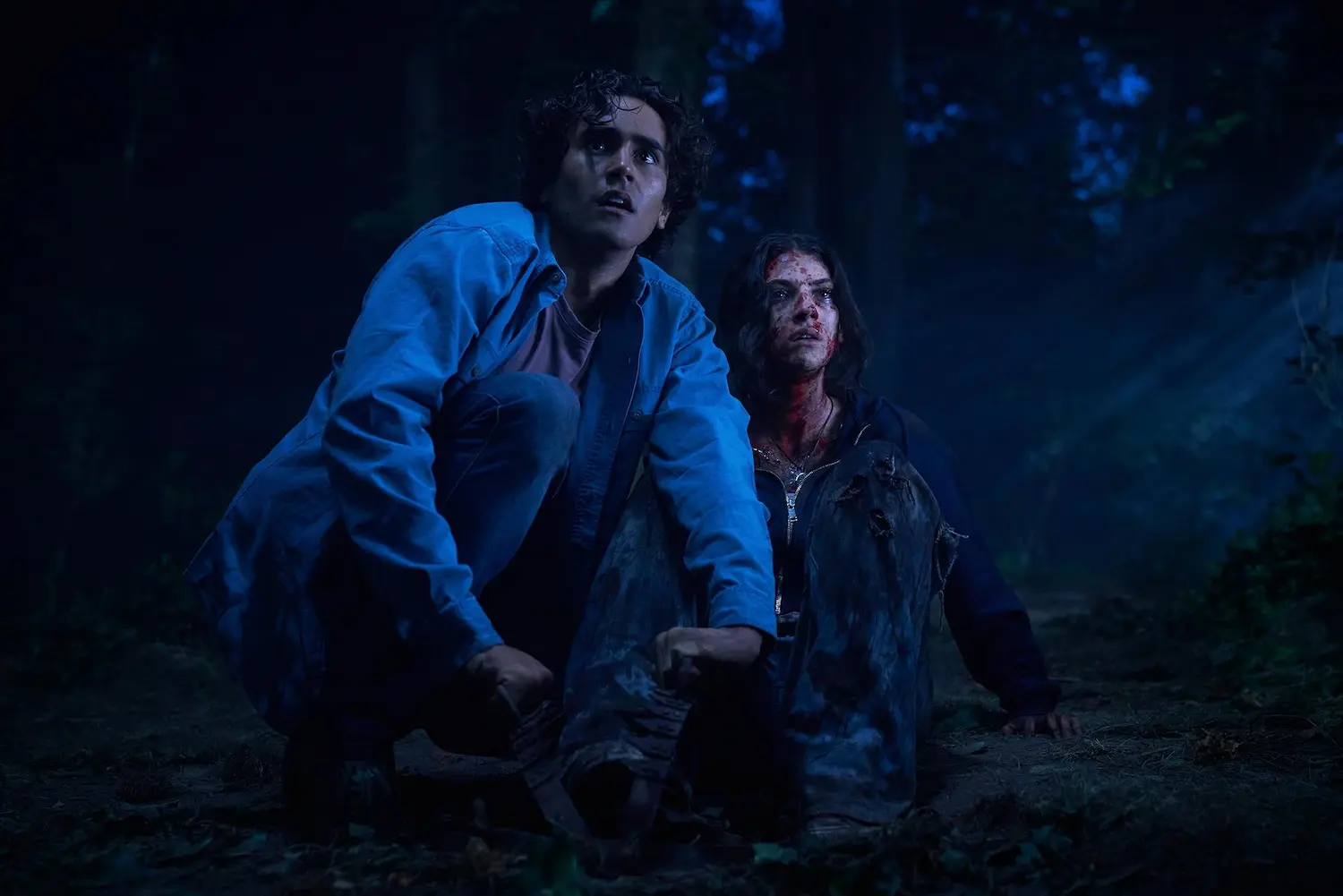 Ella Rubin e Michael Cimino in Until Dawn - Fino all'alba (2025)
