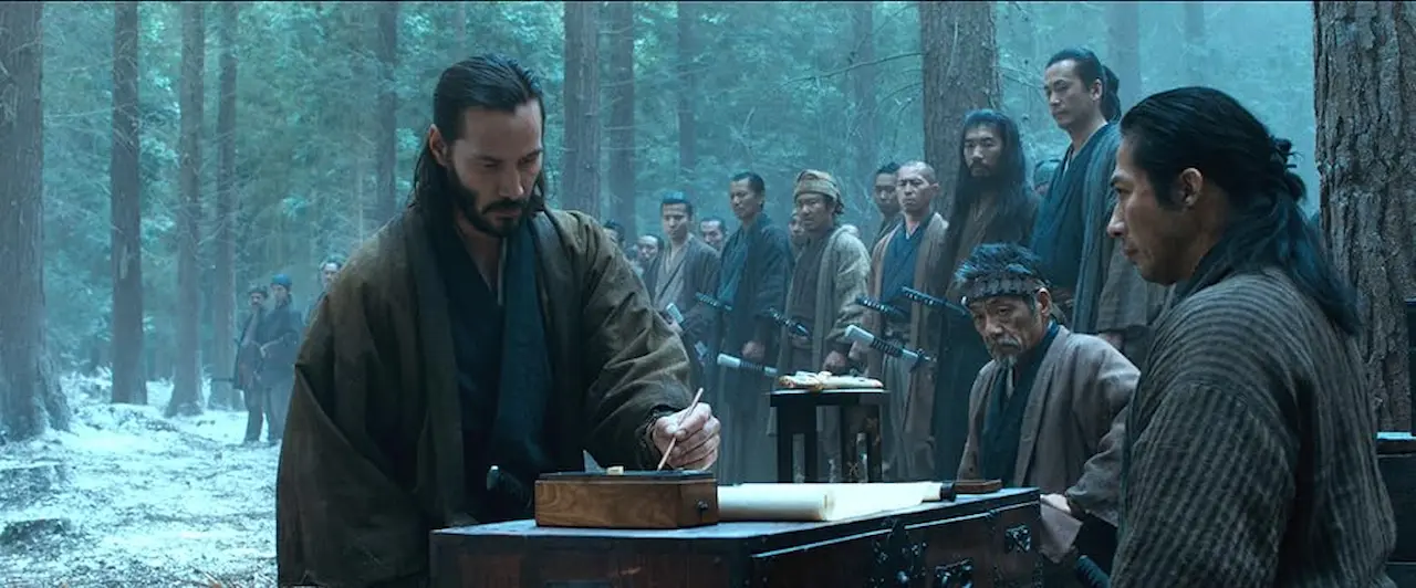 Keanu Reeves, Shû Nakajima, Hiroyuki Sanada e Masayoshi Haneda in 47 Ronin