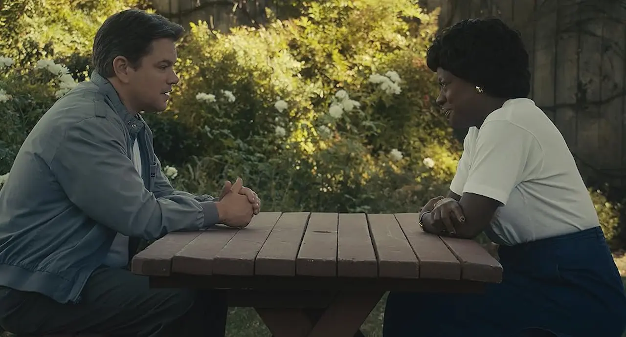 Matt Damon e Viola Davis in Air - La storia del grande salto