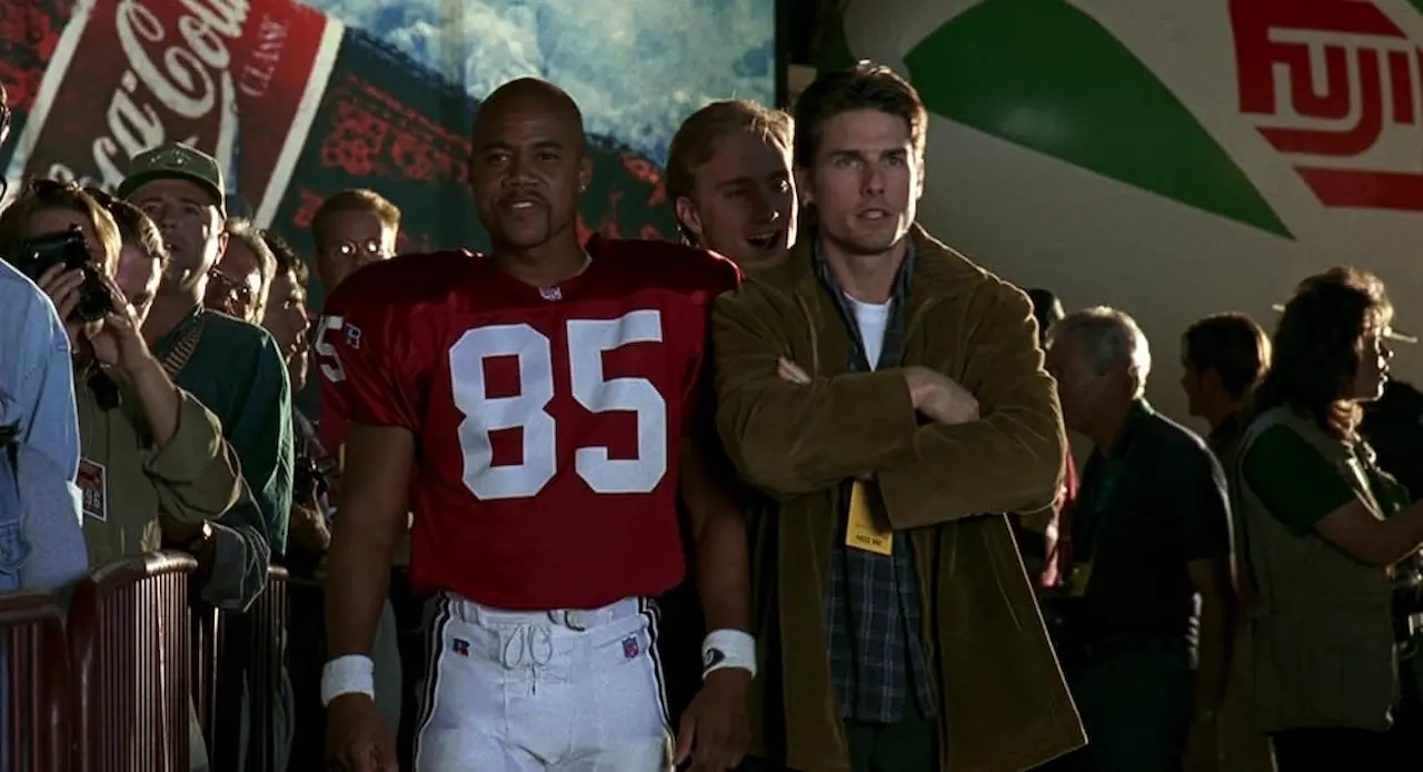 Tom Cruise e Cuba Gooding Jr. in Jerry Maguire