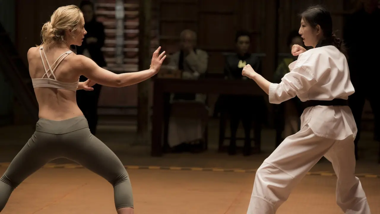 Amy Johnston in Lady Bloodfight