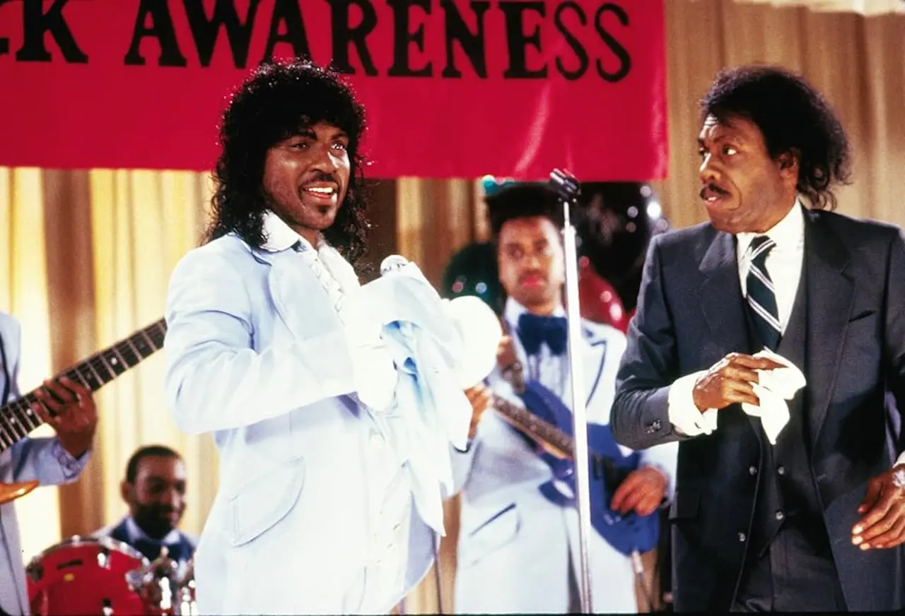 Eddie Murphy e Arsenio Hall in Il principe cerca moglie