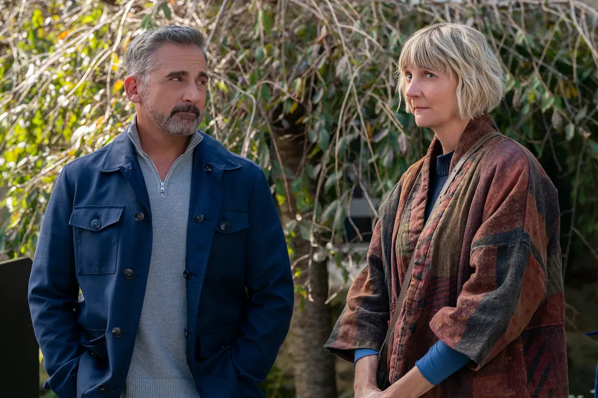 Steve Carrell e Kerri Kenney-Silver in The Four Season