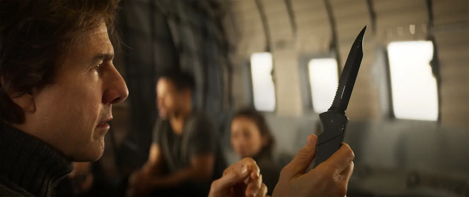 Tom Cruise in Mission Impossibile 8