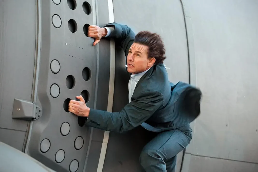 Tom Cruise in Mission Impossible Rogue Nation
