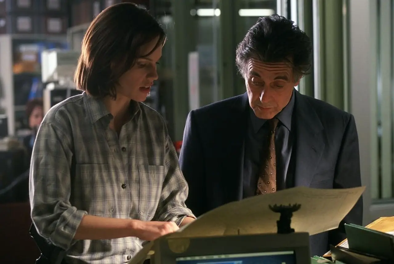 Al Pacino e Hilary Swank in Insomnia