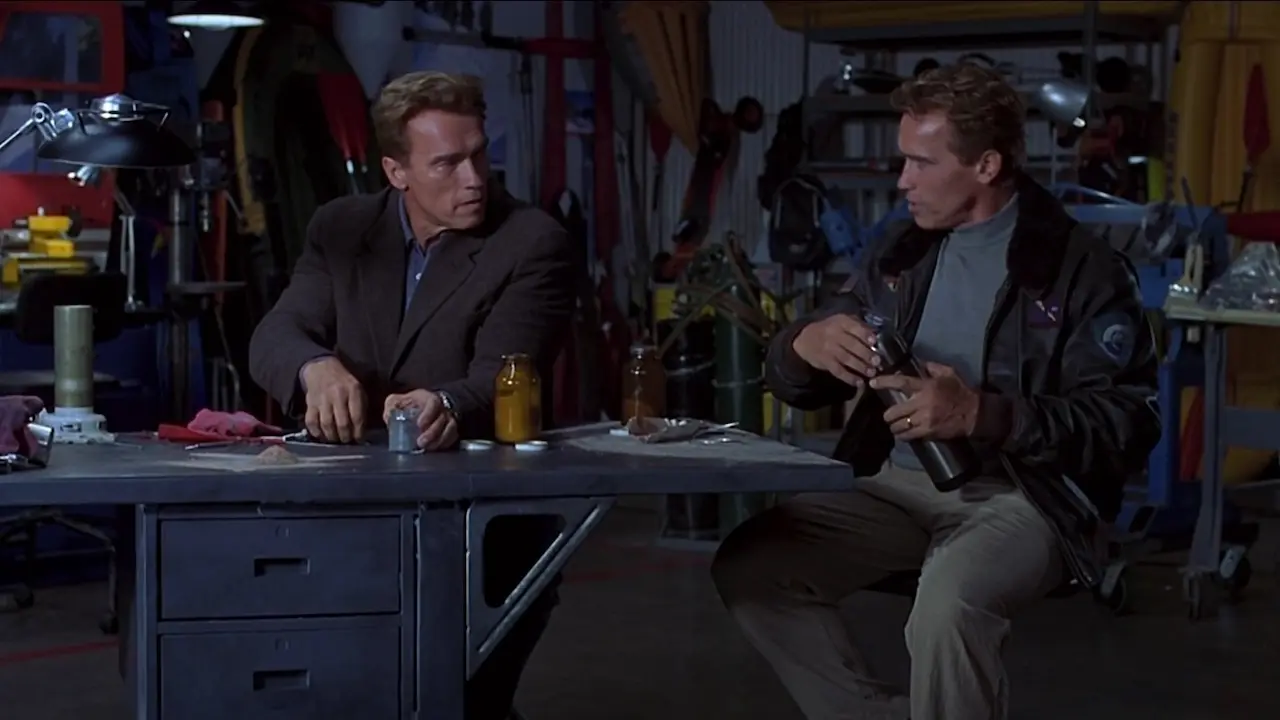 Arnold Schwarzenegger in Il sesto giorno