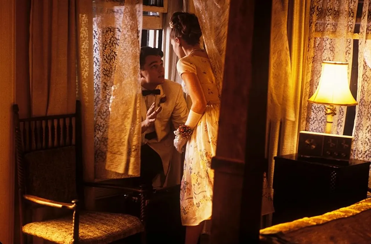 Leonardo DiCaprio e Amy Adams in Prova a prendermi