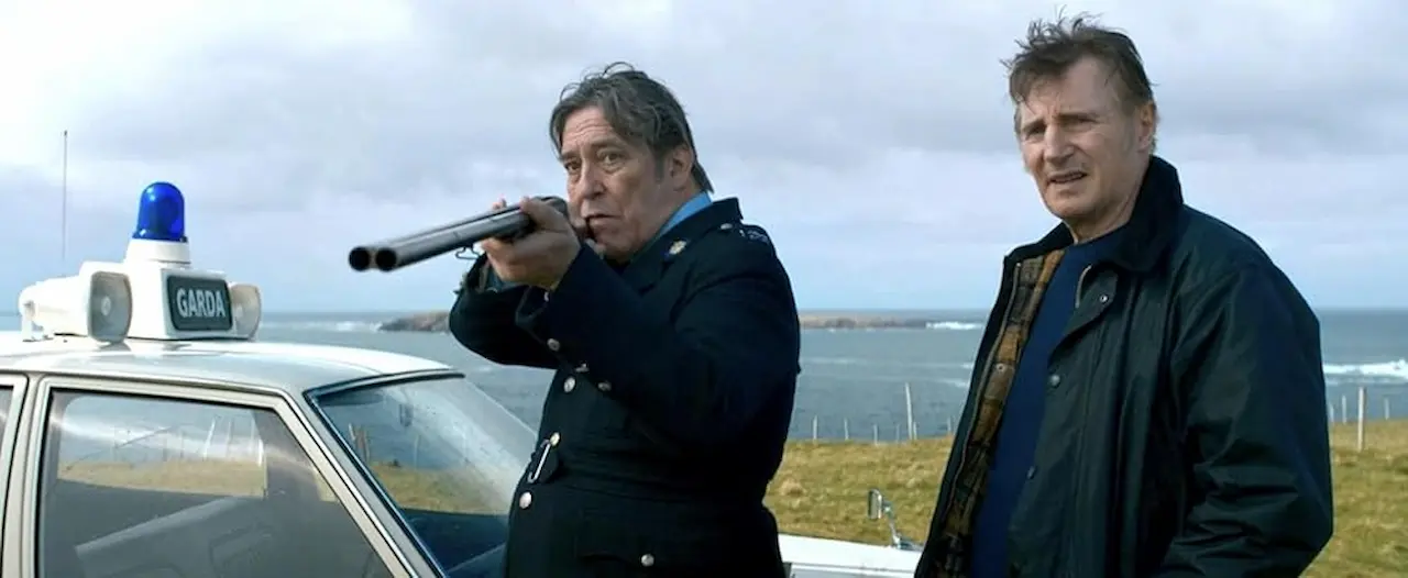 Liam Neeson e Ciarán Hinds in L'ultima vendetta