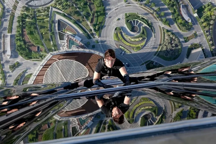 Mission Impossible - Protocollo fantasma stunt Burj Khalifa