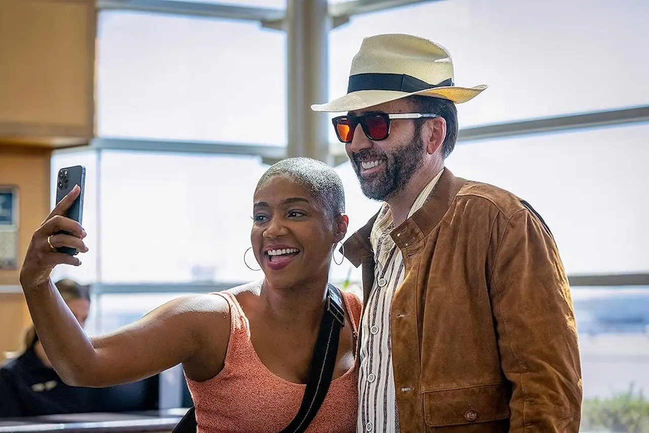 Nicolas Cage e Tiffany Haddish in Il talento di Mr. C