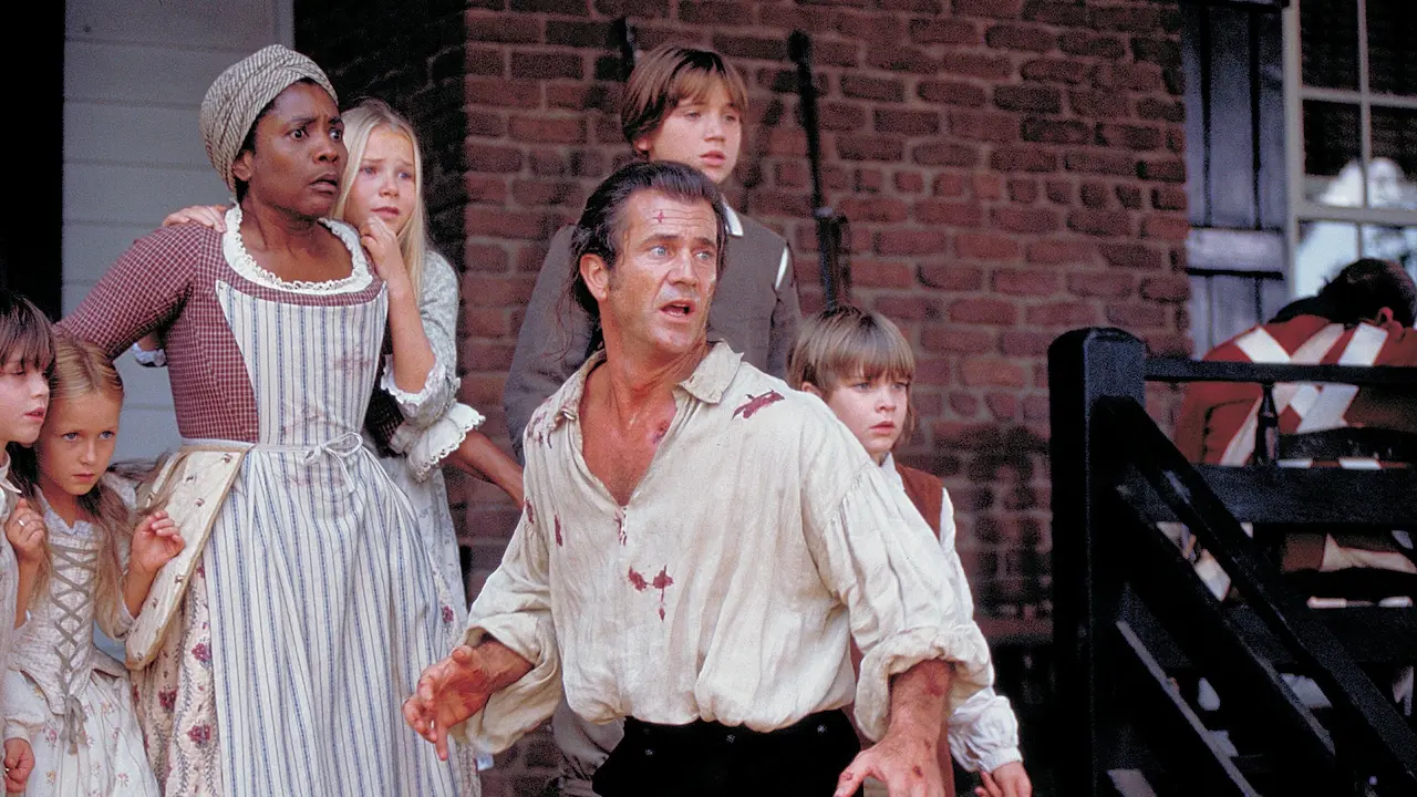 Skye McCole Bartusiak e Mel Gibson in Il patriota