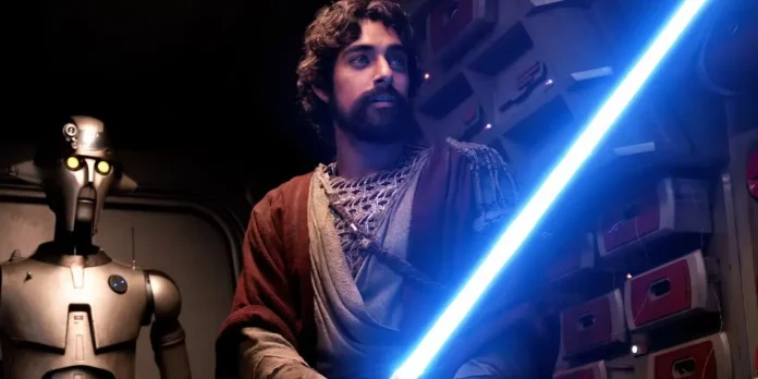 Eman Esfandi come Rzra Bridger spada laser ahsoka