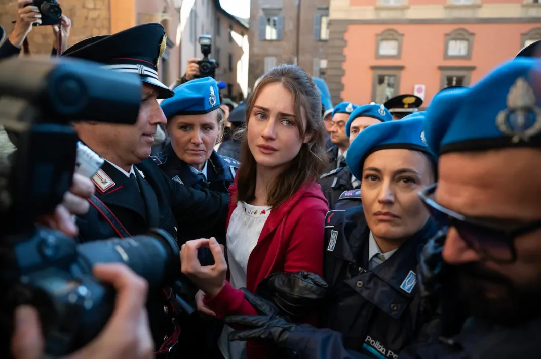 Grace Van Patten in The Twisted Tale of Amanda Knox