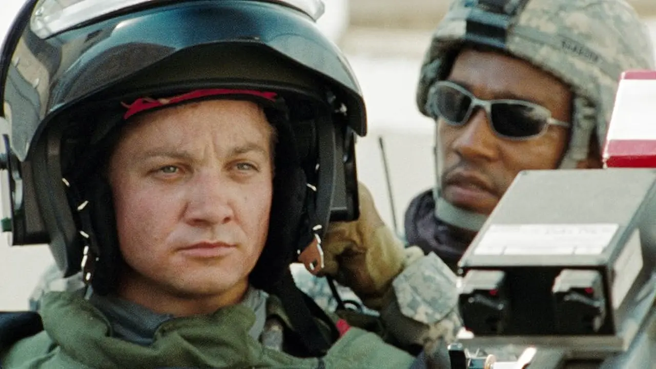Jeremy Renner e Anthony Mackie in The Hurt Locker