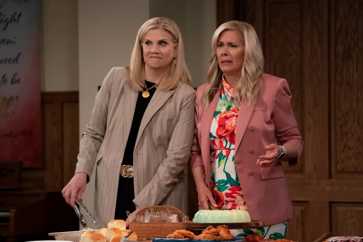 Kristen Johnston e Leanne Morgan in Leanne