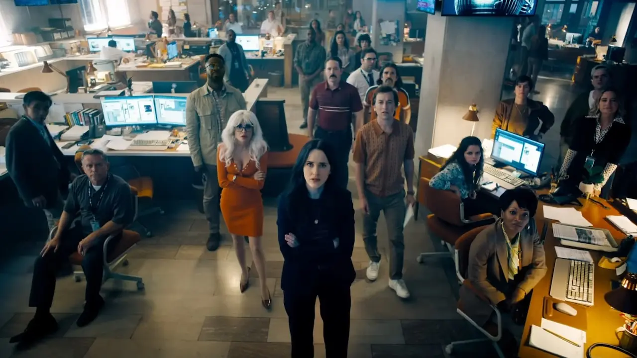 Lois Lane, Jimmy Olsen e Cat Grant in Superman