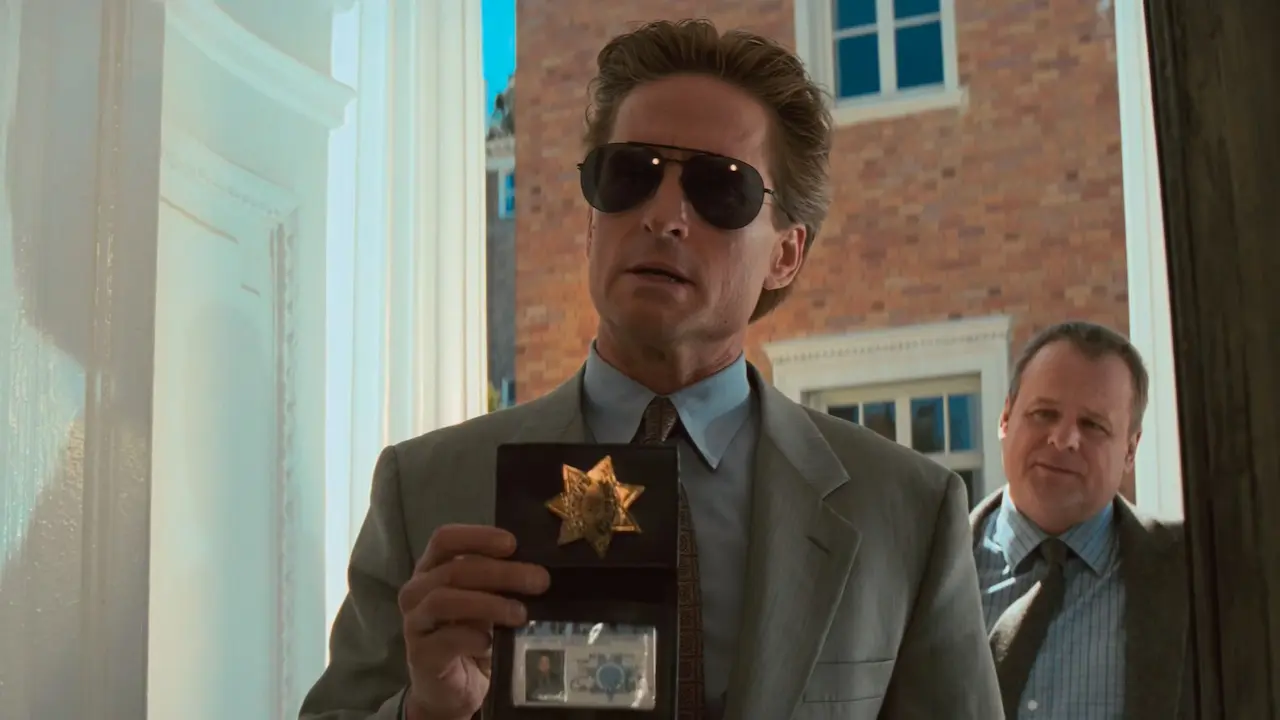 Michael Douglas in Basic Instinct