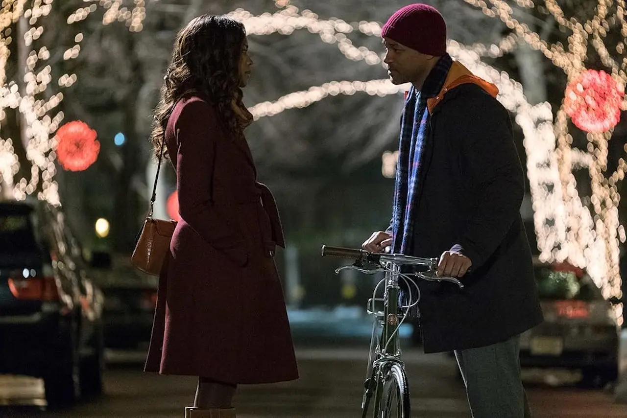 Will Smith e Naomie Harris in Collateral Beauty