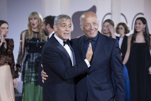 George Clooney e Giovanni Zeqireya