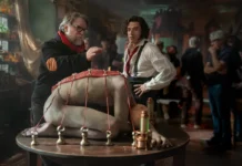 Guillermo del Toro sul set di Frankenstein