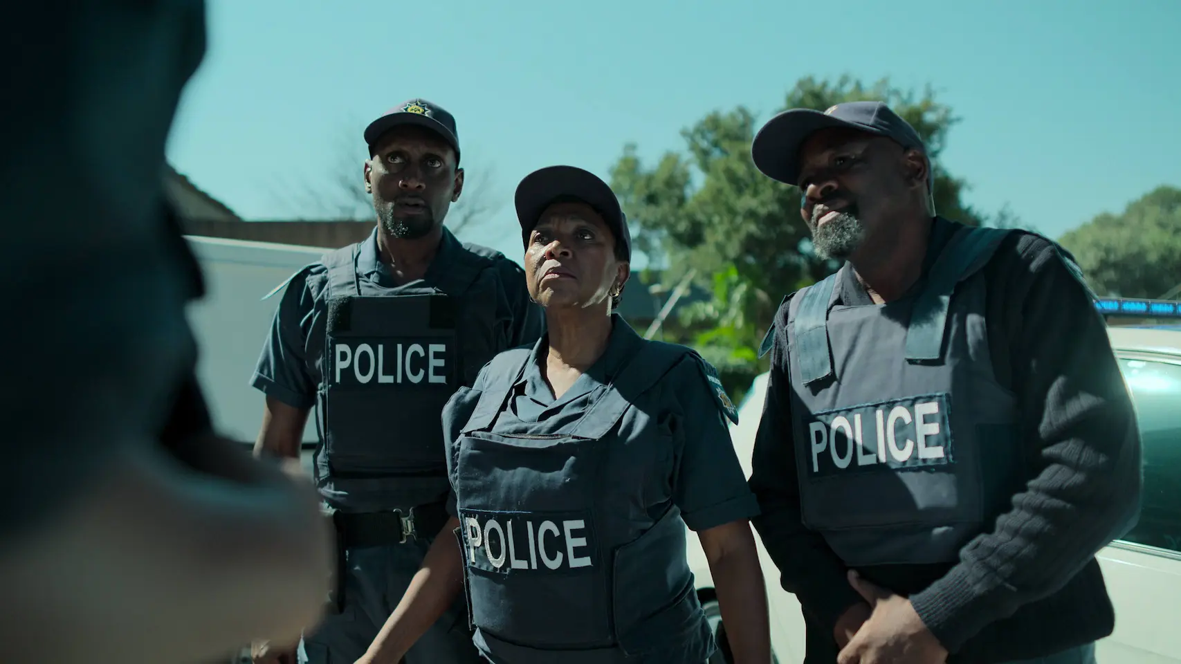 Leroy Gopal, Clementine Mosimane e Pheello Kotelo in Marked