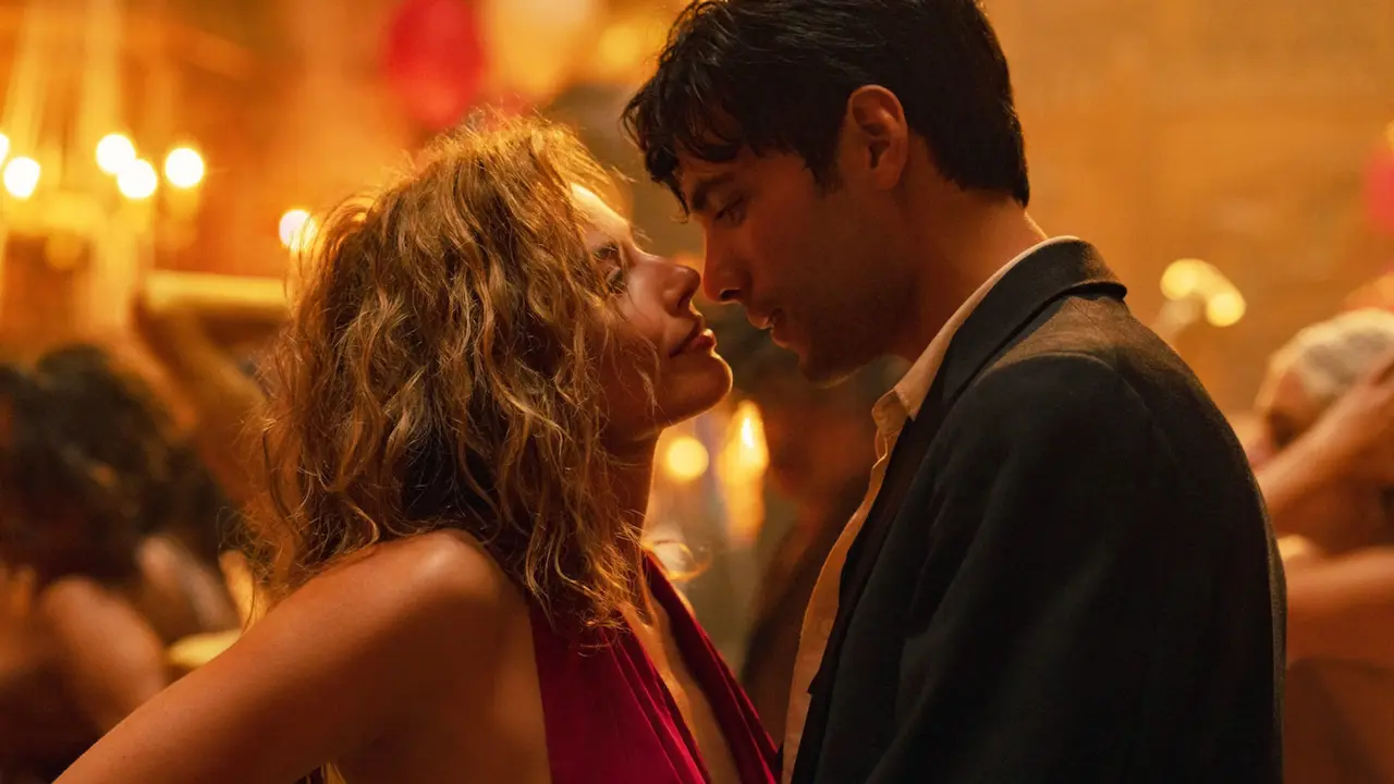 Margot Robbie e Diego Calva in Babylon