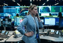 Rebecca Ferguson nel film A House of Dynamite