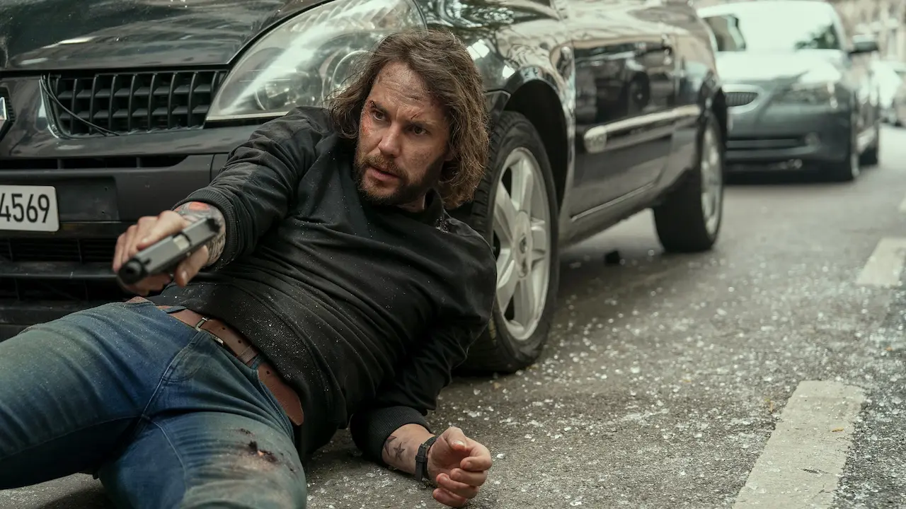 Taylor Kitsch nella serie The Terminal List Lupo Nero