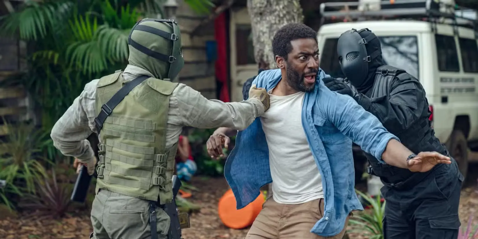alex being abducted in hostage