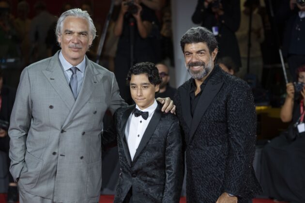 Andrea Di Stefano, Tiziano Menichelli and Pierfrancesco Favino 2