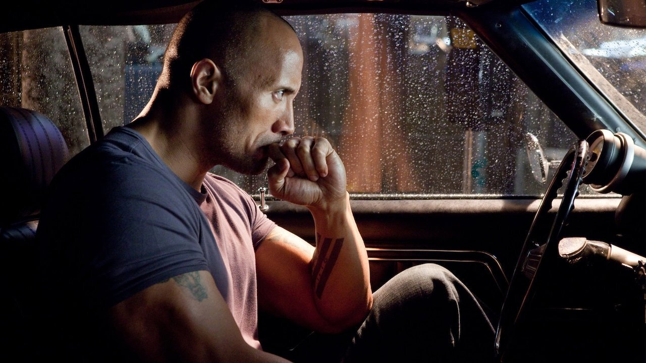 Dwayne Johnson in Faster