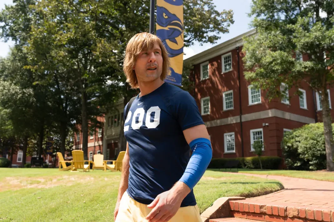 Glen Powell in Chad Powers