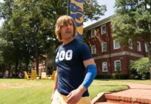 Glen Powell in Chad Powers
