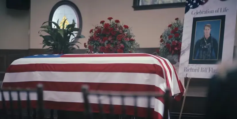 Il funerale di Rick Flag Jr.