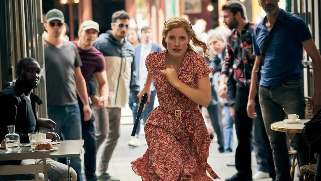 Jessica Chastain in Secret Team 355