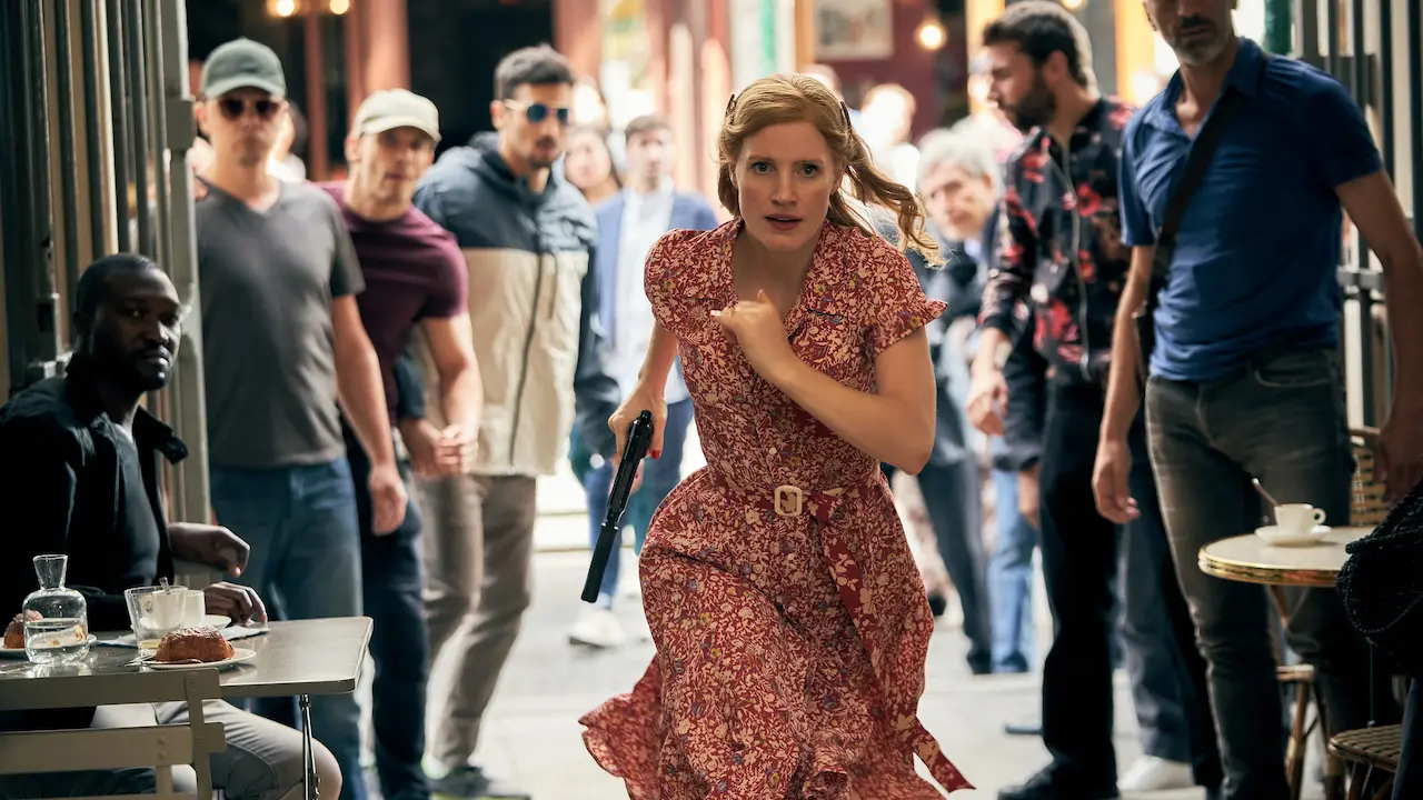 Jessica Chastain in Secret Team 355