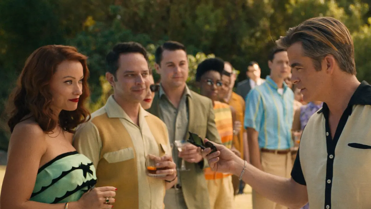 Olivia Wilde e Chris Pine in Don't Worry Darling