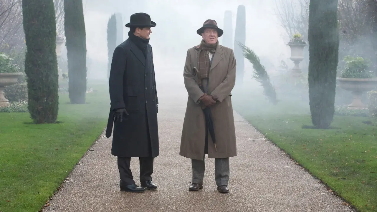 Colin Firth e Geoffrey Rush in Il discorso del re