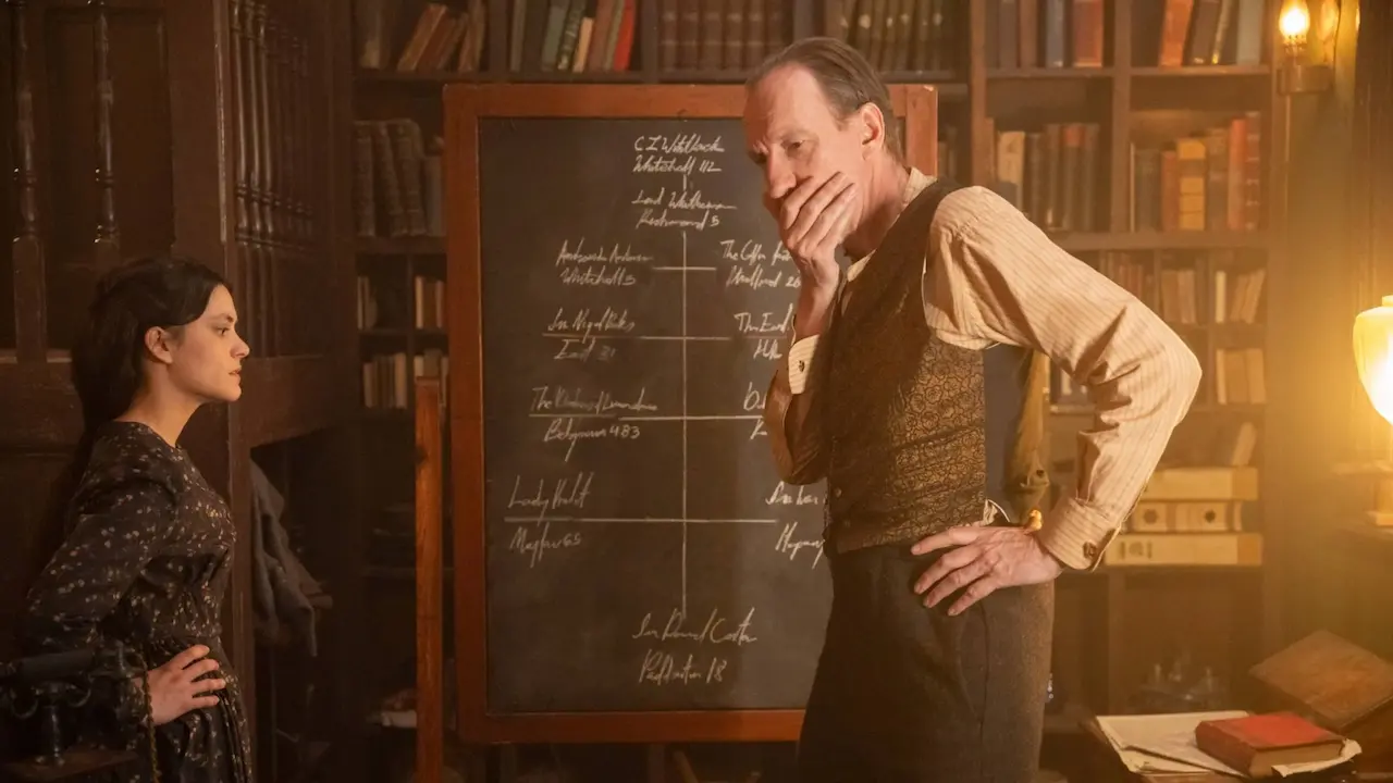 David Thewlis e Blu Hunt in Sherlock & Daughter