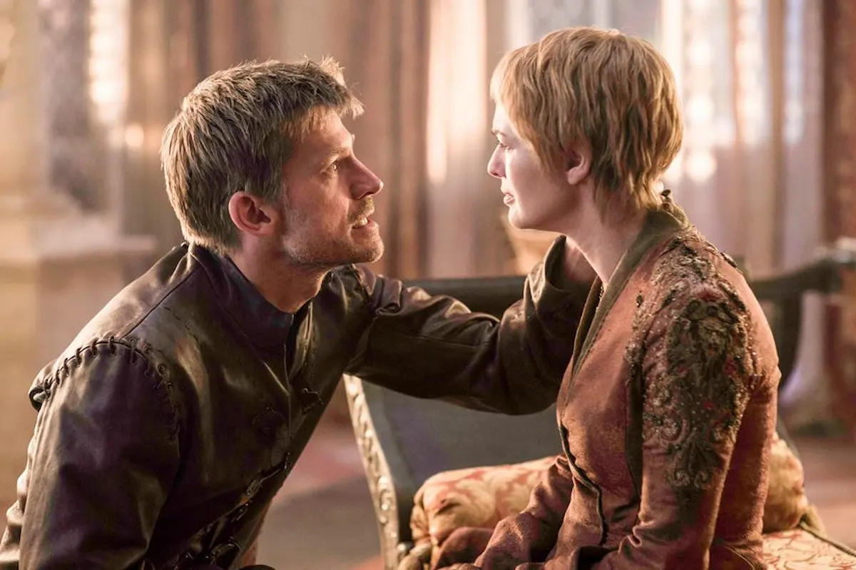 Lena Headey e Nikolaj Coster-Waldau in Game of Thrones 6×01