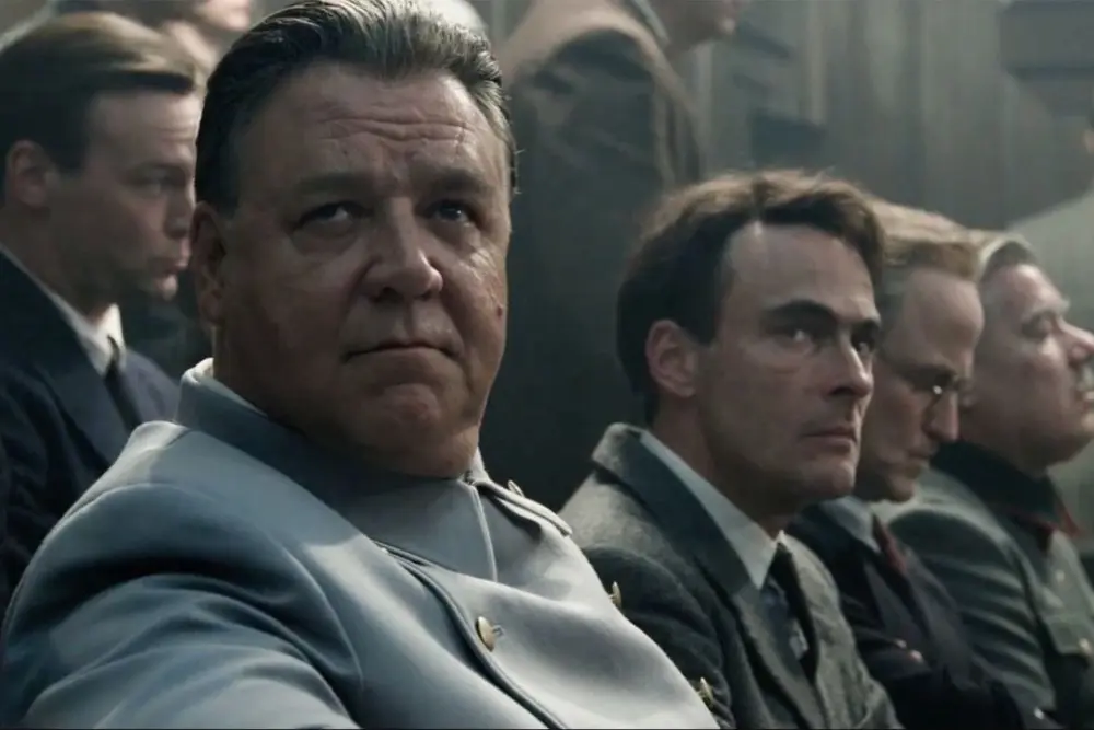 Russell Crowe in Nuremberg
