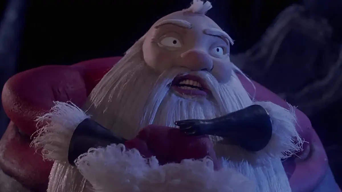 santa Nightmare Before Christmas