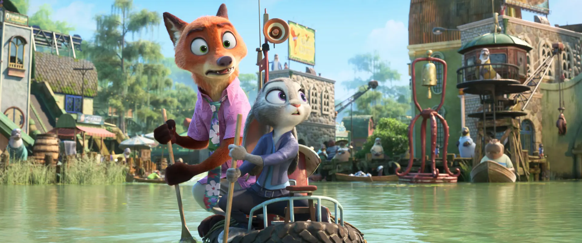 Judy Hopps e Nick Wilde in Zootropolis 2