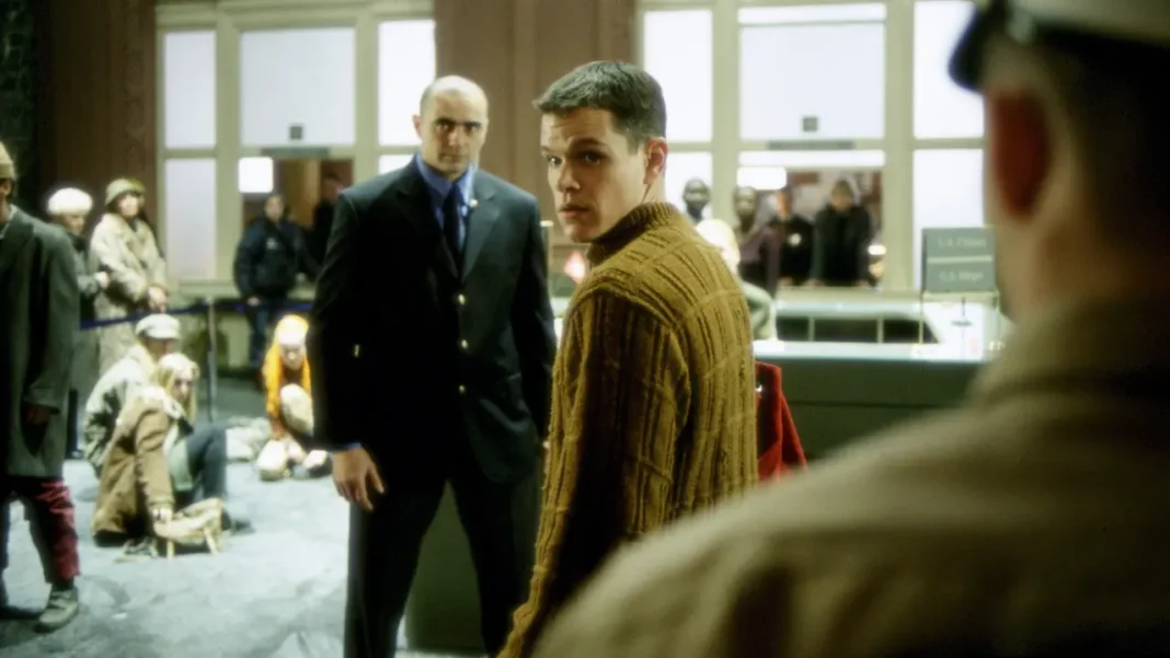 Matt Damon in The Bourne Identity
