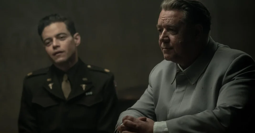 Russell Crowe e Rami Malek a Norimberga (2025)